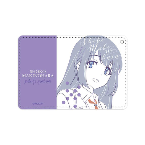 『青春ブタ野郎はバニーガール先輩の夢を見ない』牧之原翔子(高校生) lette-graph 1ポケットパスケース【202503再販】