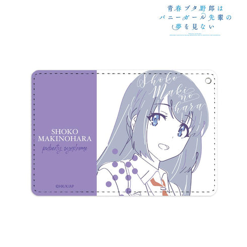 『青春ブタ野郎はバニーガール先輩の夢を見ない』牧之原翔子(高校生) lette-graph 1ポケットパスケース【202509再販】