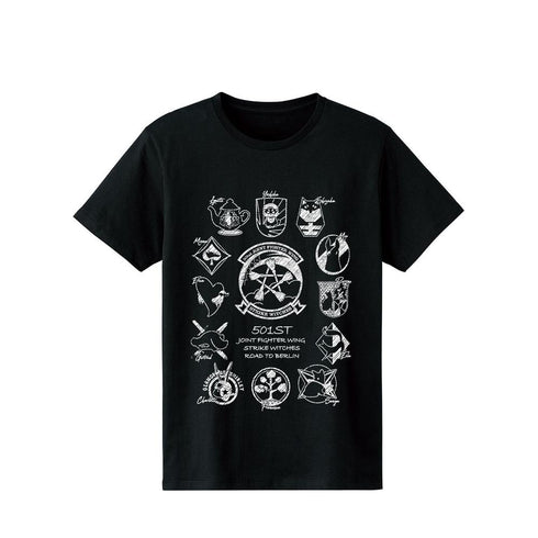 『第501統合戦闘航空団 ストライクウィッチーズ ROAD to BERLIN』Ani-Sketch Tシャツメンズ【202604再販】