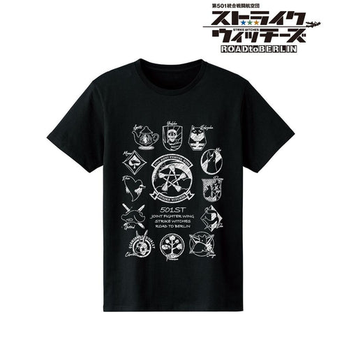 『第501統合戦闘航空団 ストライクウィッチーズ ROAD to BERLIN』Ani-Sketch Tシャツメンズ【202604再販】