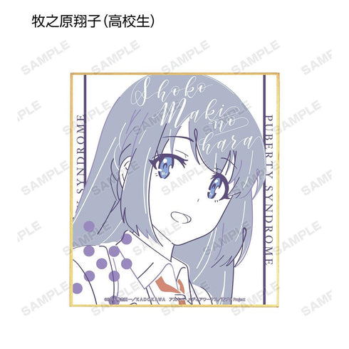 『青春ブタ野郎はバニーガール先輩の夢を見ない』トレーディング lette-graph ミニ色紙(単位/BOX)【202604再販】
