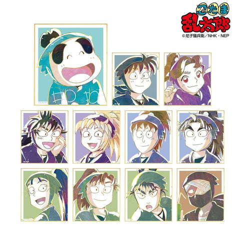 《忍者小丸子亂太郎》Ani-Art 迷你色紙收藏卡 ver.B(單位/盒)【202605再版】