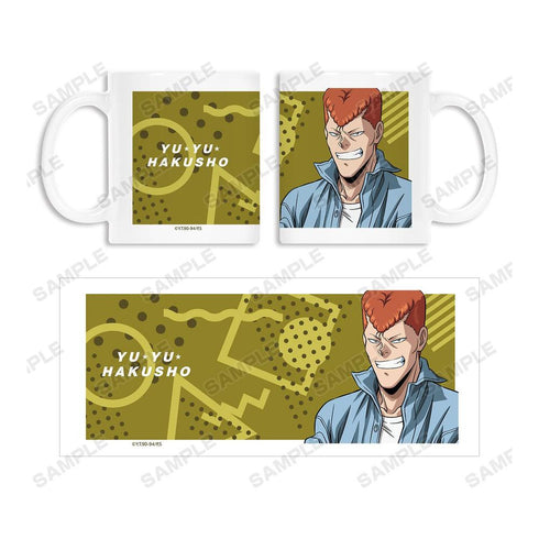 《幽☆游☆白书》全新绘制插画 桑原和真 90年代休闲风版 马克杯【202606再版】