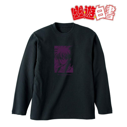 《幽☆遊☆白書》全新繪製插圖 藏馬 90年代休閒風版 長版T恤 男女通用款【202606再版】