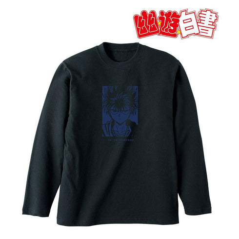 《幽☆遊☆白書》全新繪製插圖 飛影 90年代休閒風版 長版T恤 男女通用款【202606再版】