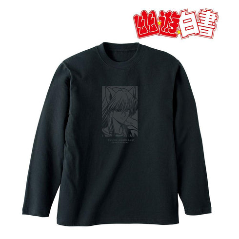 《幽☆遊☆白書》全新繪製插圖 妖狐藏馬 90年代休閒風版 長版T恤 男女通用款【202606再版】