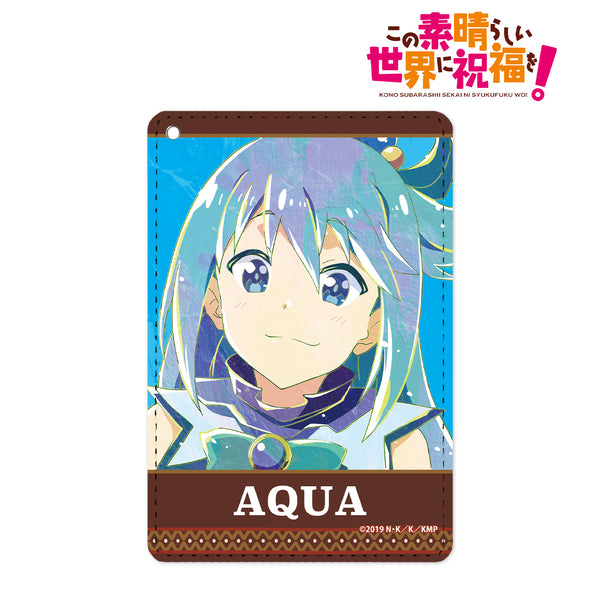 『この素晴らしい世界に祝福を!』アクア Ani-Art 第2弾 1ポケットパスケース