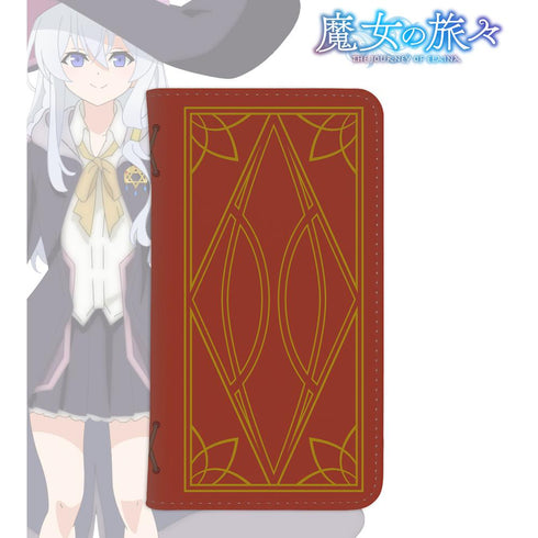 『魔女の旅々』イレイナの日記帳風 手帳型スマホケース【202505再販】