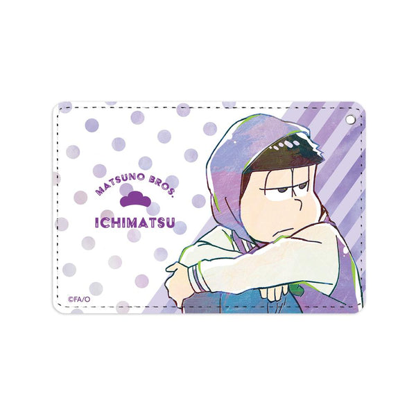 『おそ松さん』一松 Ani-Art 第3弾 1ポケットパスケース【202509再販】