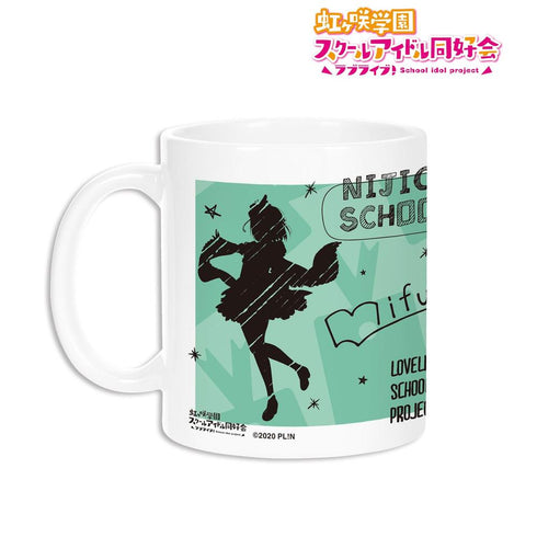 《Love Live! 虹咲学园校园偶像同好会》三船栞子 Ani-Sketch 马克杯【202605再版】