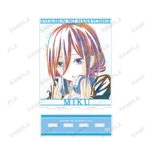 『五等分の花嫁∫∫』三玖 Ani-Art 第3弾 BIGアクリルスタンド【202501再販】