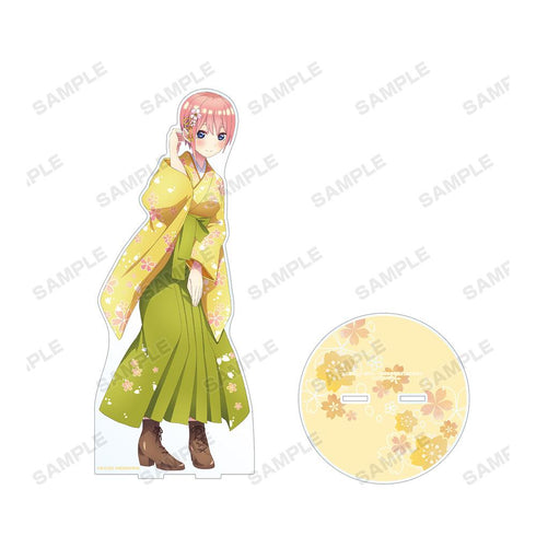 『五等分の花嫁∫∫』描き下ろしイラスト 一花 桜和装ver. 1/7スケール BIGアクリルスタンド【202501再販】