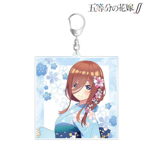 『五等分の花嫁∫∫』描き下ろしイラスト 三玖 桜和装ver. BIGアクリルキーホルダー【202501再販】