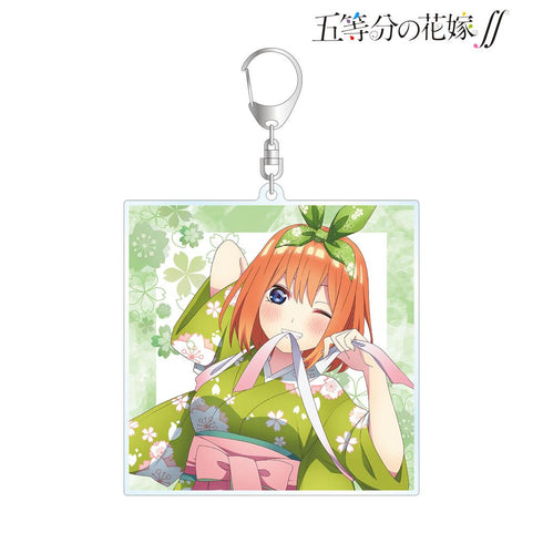 『五等分の花嫁∫∫』描き下ろしイラスト 四葉 桜和装ver. BIGアクリルキーホルダー【202501再販】