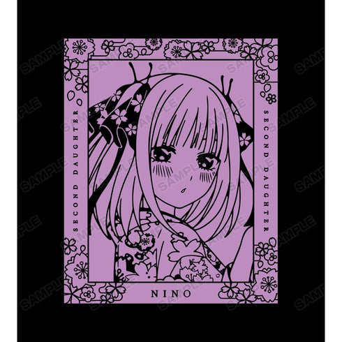 『五等分の花嫁∫∫』描き下ろしイラスト 二乃 桜和装ver. バックプリントジップパーカーメンズ【202501再販】