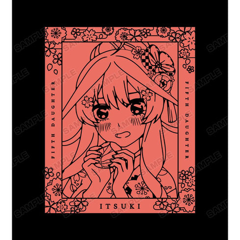 『五等分の花嫁∫∫』描き下ろしイラスト 五月 桜和装ver. バックプリントジップパーカーレディース【202501再販】