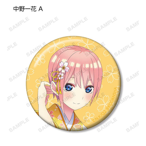 『五等分の花嫁∫∫』描き下ろしイラスト 桜和装ver. トレーディング缶バッジ(単位/BOX)【202501再販】