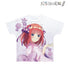 『五等分の花嫁∫∫』描き下ろしイラスト 二乃 桜和装ver. フルグラフィックTシャツユニセックス【202501再販】
