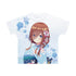 『五等分の花嫁∫∫』描き下ろしイラスト 三玖 桜和装ver. フルグラフィックTシャツユニセックス【202501再販】
