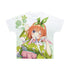 『五等分の花嫁∫∫』描き下ろしイラスト 四葉 桜和装ver. フルグラフィックTシャツユニセックス【202501再販】