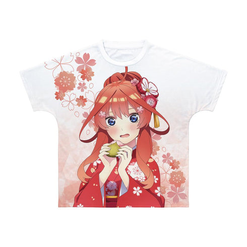 『五等分の花嫁∫∫』描き下ろしイラスト 五月 桜和装ver. フルグラフィックTシャツユニセックス【202501再販】