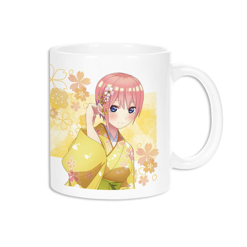 『五等分の花嫁∫∫』描き下ろしイラスト 一花 桜和装ver. マグカップ【202501再販】