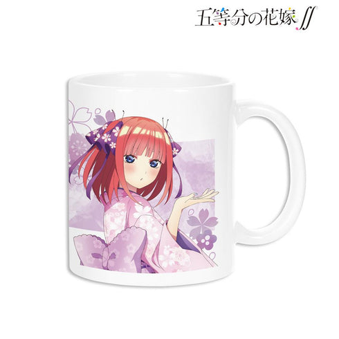 『五等分の花嫁∫∫』描き下ろしイラスト 二乃 桜和装ver. マグカップ【202501再販】