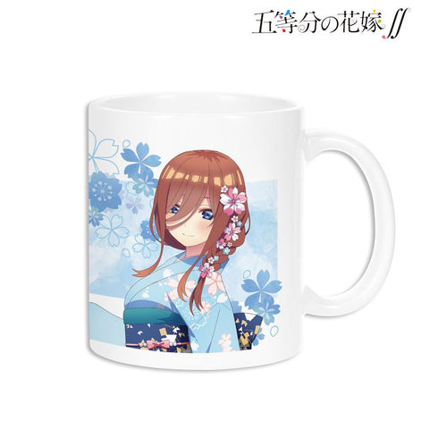 『五等分の花嫁∫∫』描き下ろしイラスト 三玖 桜和装ver. マグカップ【202501再販】