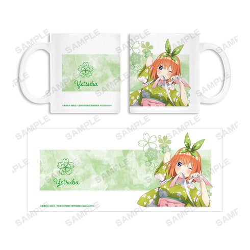 『五等分の花嫁∫∫』描き下ろしイラスト 四葉 桜和装ver. マグカップ【202501再販】