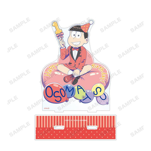 『おそ松さん』描き下ろしイラスト 松野おそ松 バルーンバースデーver. BIGアクリルスタンド【202503再販】
