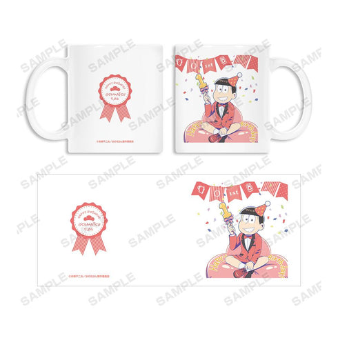 『おそ松さん』描き下ろしイラスト 松野おそ松 バルーンバースデーver. マグカップ【202503再販】