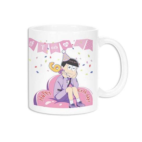 『おそ松さん』描き下ろしイラスト 松野トド松 バルーンバースデーver. マグカップ【202503再販】