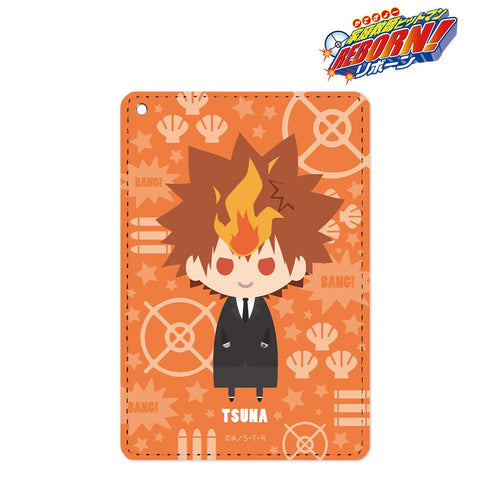 『家庭教師ヒットマンREBORN!』沢田綱吉(ハイパー死ぬ気モード) NordiQ 1ポケットパスケース【202507再販】