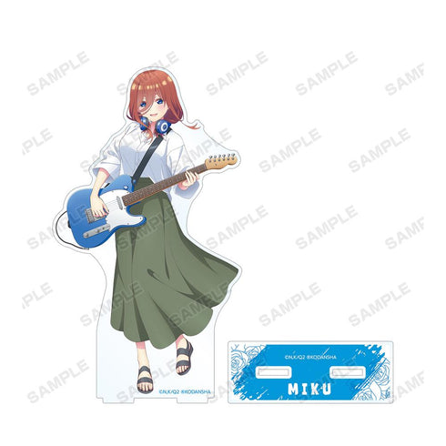 『五等分の花嫁∫∫』描き下ろしイラスト 中野三玖 ギター演奏ver. BIGアクリルスタンド【202501再販】