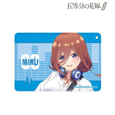 『五等分の花嫁∫∫』描き下ろしイラスト 中野三玖 ギター演奏ver. 1ポケットパスケース【202501再販】