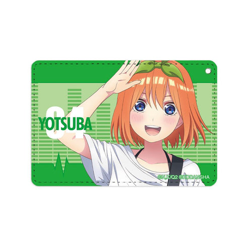 『五等分の花嫁∫∫』描き下ろしイラスト 中野四葉 ギター演奏ver. 1ポケットパスケース【202501再販】