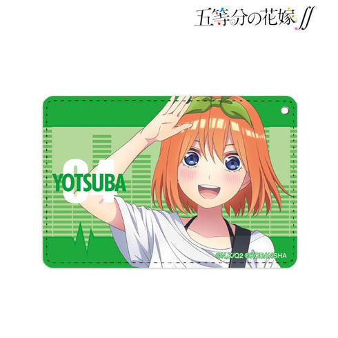 『五等分の花嫁∫∫』描き下ろしイラスト 中野四葉 ギター演奏ver. 1ポケットパスケース【202501再販】