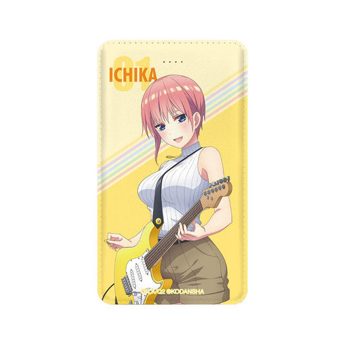 『五等分の花嫁∫∫』描き下ろしイラスト 中野一花 ギター演奏ver. モバイルバッテリー【202501再販】
