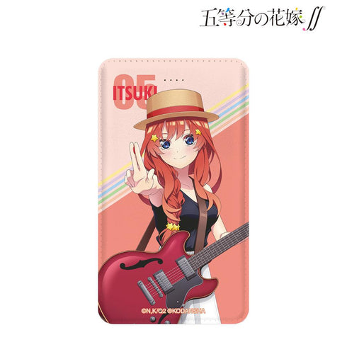 『五等分の花嫁∫∫』描き下ろしイラスト 中野五月 ギター演奏ver. モバイルバッテリー【202501再販】