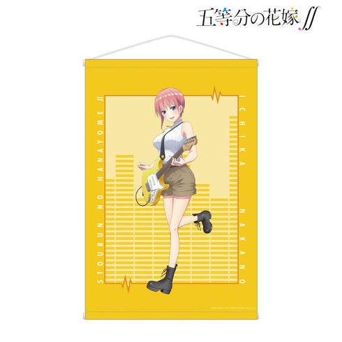 『五等分の花嫁∫∫』描き下ろしイラスト 中野一花 ギター演奏ver. B2タペストリー【202501再販】