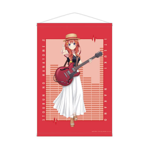 『五等分の花嫁∫∫』描き下ろしイラスト 中野五月 ギター演奏ver. B2タペストリー【202501再販】