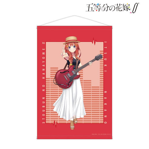 『五等分の花嫁∫∫』描き下ろしイラスト 中野五月 ギター演奏ver. B2タペストリー【202501再販】