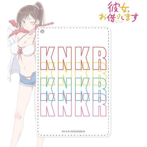 『彼女、お借りします』描き下ろしイラスト 水原千鶴 ビーチデートver. 着用1ポケットパスケース【202508再販】