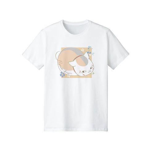 『夏目友人帳』ニャンコ先生 lette-graph Tシャツ 橙レディース【202503再販】