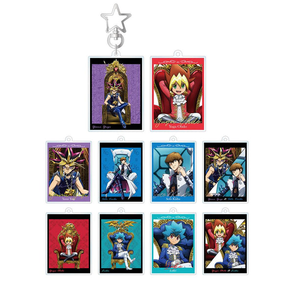 『遊☆戯☆王デュエルモンスターズ & 遊☆戯☆王SEVENS』描き下ろしイラスト 玉座ver. トレーディングアクリルキーホルダー(単位/BOX)【202510再販】