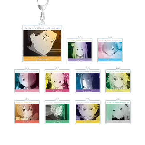 『Re:ゼロから始める異世界生活』トレーディングアクリルキーホルダー(単位/BOX)【202506再販】