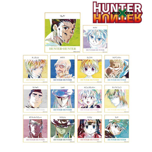 『HUNTER×HUNTER』トレーディング Ani-Art 第3弾 ミニ色紙(単位/BOX)【202508再販】