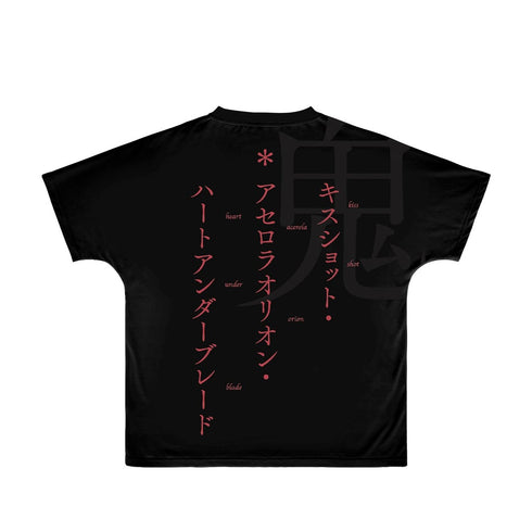 『続・終物語』キスショット・アセロラオリオン・ハートアンダーブレード Ani-Art フルグラフィックTシャツユニセックス【202609再販】