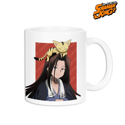 『SHAMAN KING』描き下ろしイラスト ハオ ふんばり温泉浴衣ver. マグカップ【202505再販】