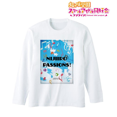 『ラブライブ!虹ヶ咲学園スクールアイドル同好会』虹色Passions! ロングTシャツユニセックス【202503再販】